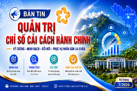 Bản tin quản trị Chỉ số cải cách hành chính tỉnh Lai Châu