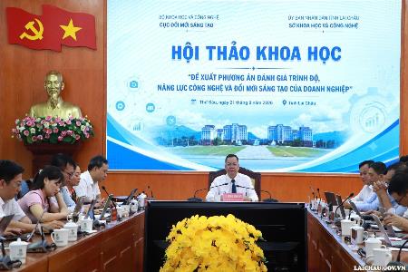 Hội thảo khoa học “Đề xuất phương án đánh giá trình độ, năng lực công nghệ và đổi mới sáng tạo của doanh nghiệp”
