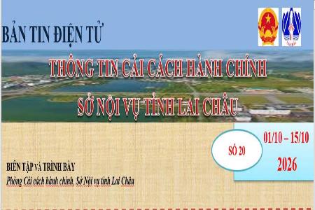 Bản tin điện tử thông tin CCHC số 20